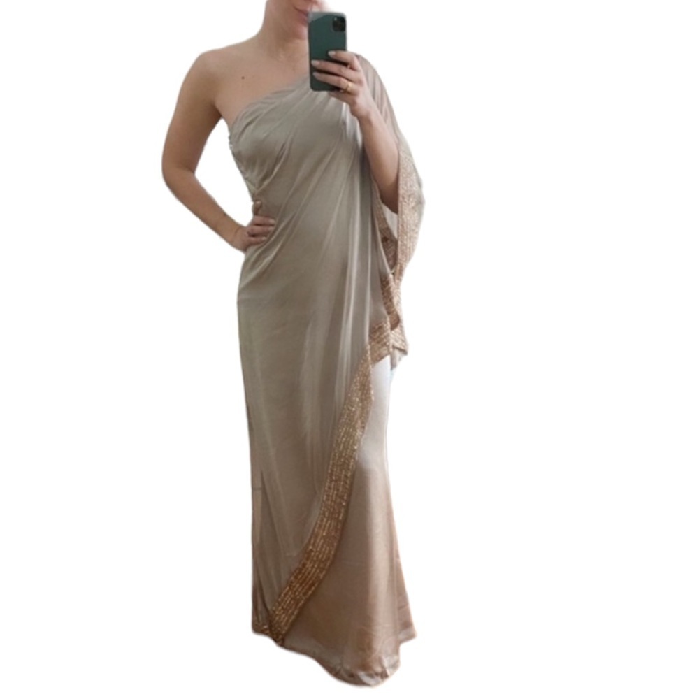 Jovani Gown Taupe